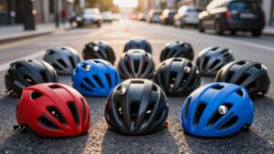 bike helmets with mirrors