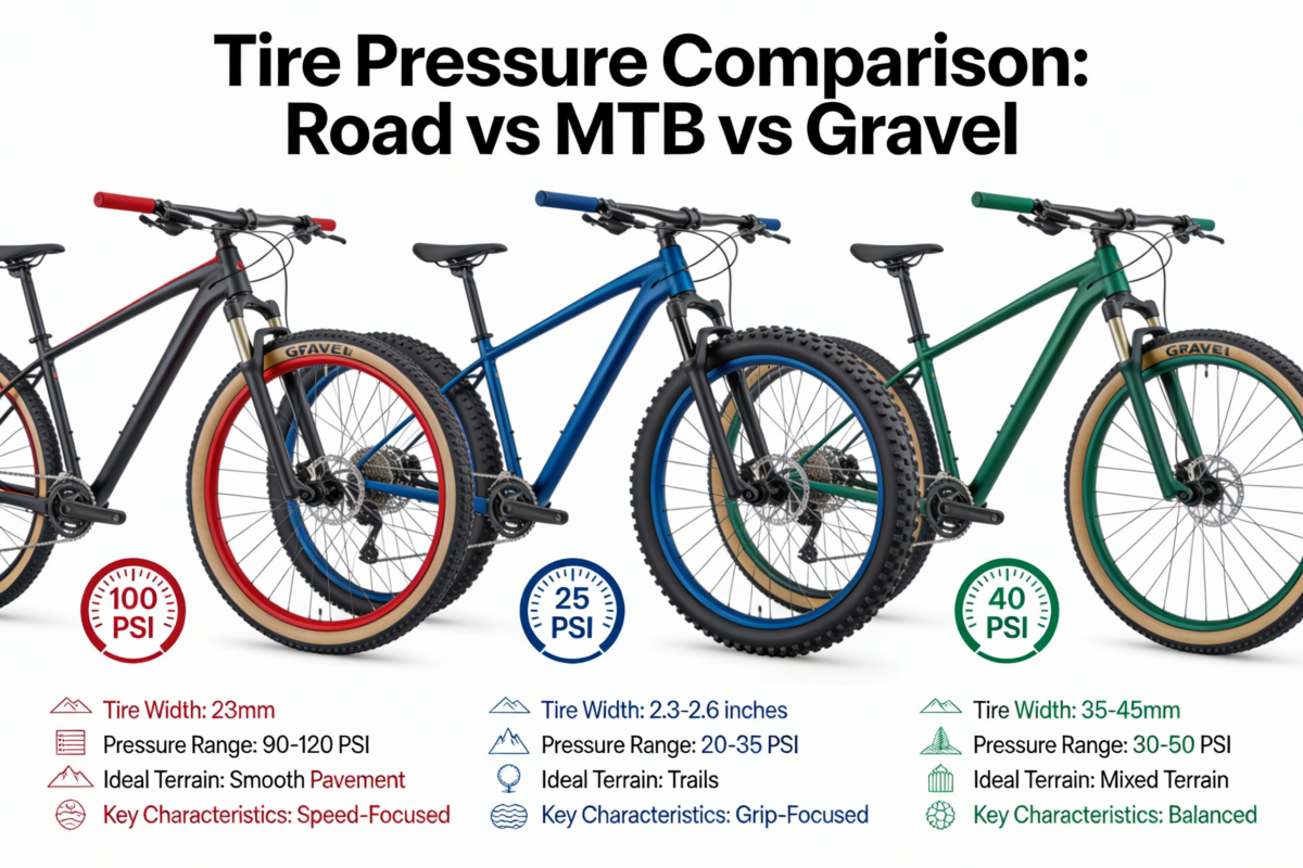 Bike Tire Pressure Guide: Complete Beginner's Guide for Road, MTB & Gravel 2 image 3