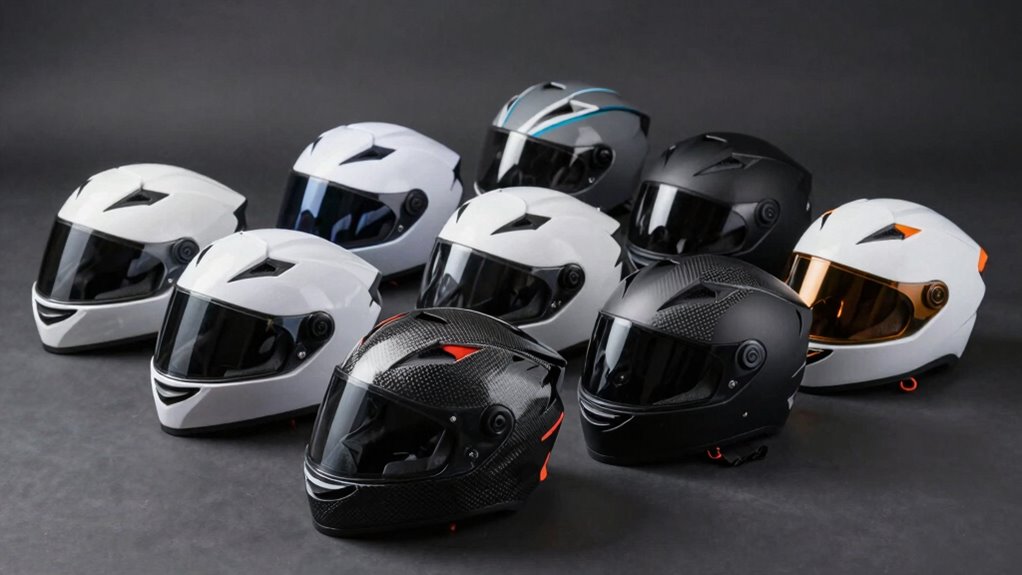lightweight full face bike helmets