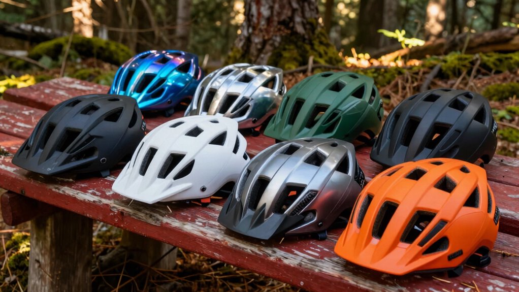 stylish protective mountain bike helmets