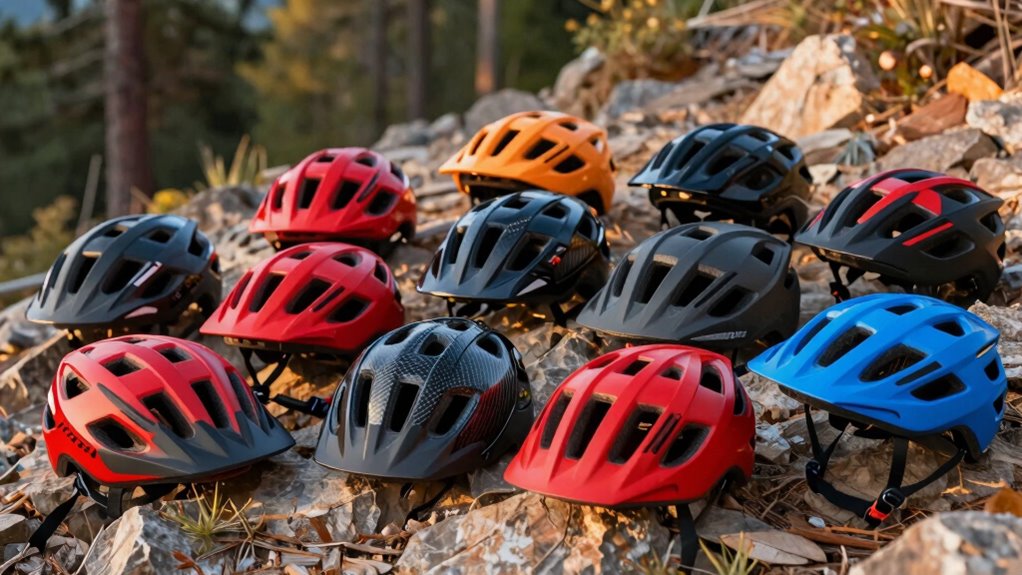 top visored mtb helmets
