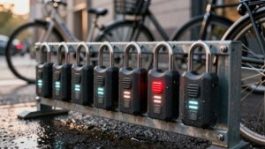 waterproof bike locks with alarms